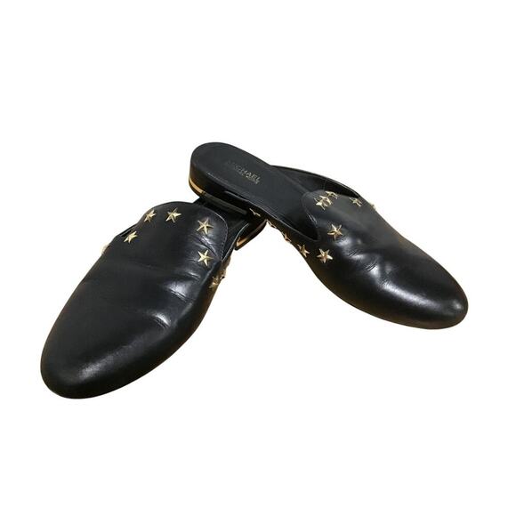 Michael Kors Star Studded Black Mules Size 7.5 - Picture 7 of 8